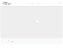 Tablet Screenshot of dominicbray.com